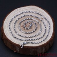 Dây chuyền bạc nam sợi nhỏ