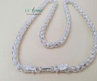 Dây chuyền bạc nam vảy rồng bản lớn LM014 Le’Mare Jewelry – Gợi ý món quà độc đáo và ý nghĩa dành tặng nam giới trong các dịp sinh nhật, ngày kỷ niệm, lễ tết, giáng sinh – năm mới….