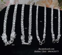Dây chuyền bạc nam vẩy rồng DCN009