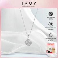 Dây chuyền bạc nữ CDE Diamond Flower Neckplace Siver CDE6155SV