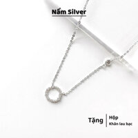 Dây chuyền bạc nữ huyền thoại biển xanh, vòng cổ nữ bạc 925 trắng sáng lấp lánh, dây chuyền nữ Nấm🍄