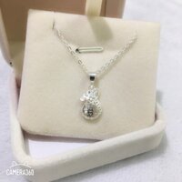 Dây chuyền bạc nữ,vòng cổ bạc mặt túi tiền tài lôc-Bạc Ngọc Anh