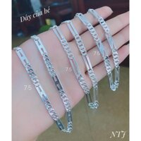 Dây chuyền bạc ta cho bé trai 7.5 chỉ - Trang sức bạc đẹp hjc