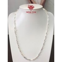 Dây chuyền bạc ta cho nam,Dây chuyền bạc nam dạng xích-Minh Tâm Jewelry