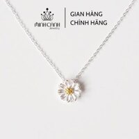 Dây Chuyền Bạc Ta Hoa Cúc Họa Mi - Minh Canh Jewelry