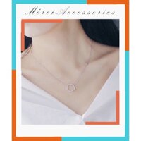 Dây chuyền bạc (tặng kèm khăn lau+ nước rửa bạc)