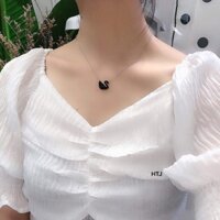 Dây chuyền bạc thiên nga đen