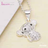 Dây chuyền bạc Ý 925 Bạc xinh Huệ Ngân - Khỉ con đáng yêu PP1356-BDC