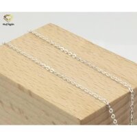 Dây chuyền bạc Ý 925 Huệ Ngân - Mảnh ghép tình yêu PP1770 - Dây chữ thập,Đỏ