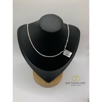 Dây chuyền bạc ý s925 xoắn