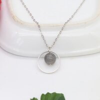 Dây Chuyền Bạc Ý S925  DB-1613Xam