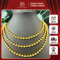 Dây chuyền bi 8 li bi chạm máy bắt sáng dành cho nam nữ đeo đều được