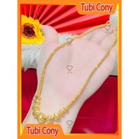 Dây chuyền bi nữ mạ vang kiểu cổ điển 60 cm Tubi Cony