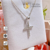 Dây chuyền BNP thánh giá ,ĐÍNH ĐÁ Bạc ta