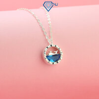 Dây chuyền cá heo dễ thương bằng bạc cho nữ DCN0695 - Trang Sức TNJ