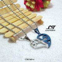 Dây chuyền cặp đôi (TĐTK) 1314-520 (AYE) đầy ý nghĩa CDC069-4