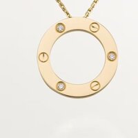 Dây chuyền Cartier Love | Vàng 18k – 3 kim cương