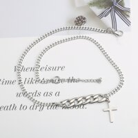 Dây chuyền chữ thập unisex độc
