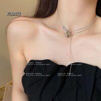 Dây Chuyền Chuỗi Hạt Mặt Trái Tim Phong Cách Mới 2022