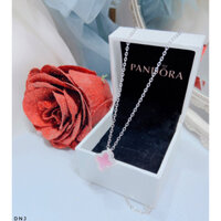 Dây Chuyền Cỏ 4 Lá Liền Mặt Bạc Ta Đá Nhiều Màu. Vòng Cổ 4 lá may mắn bạc thật làm quà tặng bạn bè, người thương ý nghĩa