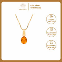 Dây chuyền Credence đính đá Citrine CG01