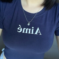 Dây chuyền đá Aquamarine, Amethyst, Rose Quartz, Citrine, Prehnite, Clear Quartz tự nhiên phong thuye mix charm mèo bạc