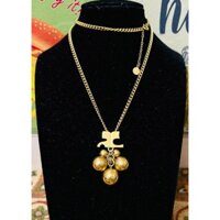Dây chuyền dáng dài mặt chùm nho hiệu Courrèges Paris (65cm) si tuyển Nhật