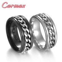 Dây chuyền dập nổi Dây chuyền trang sức Nam Cá tính Nhẫn bạc 925