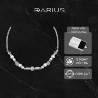 Dây chuyền DARIUS Skull Bling Stainless Steel, vòng cổ cá tính phong cách đường phố DC012