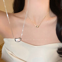 Dây chuyền đậu keo cho phụ nữ, phụ kiện kiểu mới đậu vàng nhỏ, dây chuyền xương đòn cao cấp sang trọng