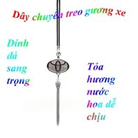 Dây Chuyền Đính Đá Treo Gương Xe Toyota [Giá Tốt Nhất] - Kèm Nước Hoa Cao Cấp