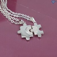 Dây chuyền đôi nam nữ mảnh ghép tình yêu DCD0006 Trang Sức TNJ