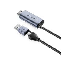 Dây chuyển đổi Video Capture HDMI sang USB 3.0, USB-C dài 2M Jasoz G167 T-G193