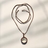 Dây Chuyền Handmade Đá Năng Lượng Clear Quartz⚪️✨