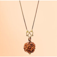 Dây chuyền hạt Kim Cang Rudraksha 5 khía đã thánh hiến nhập khẩu 100% ISHA Ấn Độ