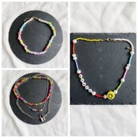 Dây chuyền hạt nhựa đủ màu sắc (3 loại)