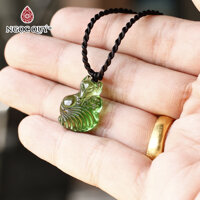 Dây chuyền hồ ly 9 đuôi pha lê - Ngọc Quý Gemstones - Xanh lá