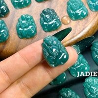 Dây chuyền hồ ly chúa 9 đuôi lam ngọc kèm dây dù đeo cổ