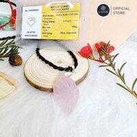 Dây Chuyền Hồ Ly, Mặt Dây Hồ Ly Chín Đuôi Đá Mã Não,Hàng Chuẩn Kèm Phiếu Kiểm Định Cho mệnh Thổ