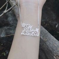 Dây chuyền khắc tên theo yêu cầu