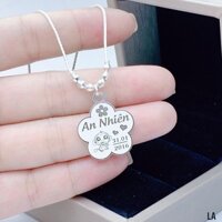 Dây chuyền khắc tên