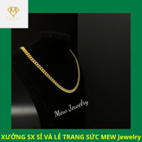 Dây chuyền Khoen Lật Si Vàng chuẩn màu 18K CAO CẤP