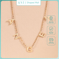 Dây chuyền (Không bao gồm mặt chữ) Vàng 10k Kim Ngọc Thủy