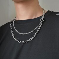 Dây chuyền layer 2 lớp xích thép không gỉ