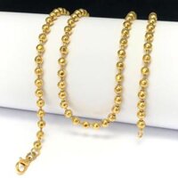 Dây chuyền mạ vàng cao cấp - kiểu bi đẹp