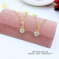 Dây chuyền mặt đá vàng 10K DCNU334