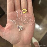 Dây chuyền mặt dây chuyền nước mắt nàng tiên cá mới cho phụ nữ, thiết kế niche Ins, đơn giản và cao cấp, quà sinh nhật hoàn hảo cho bạn gái