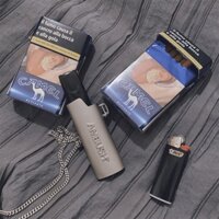 Dây chuyền mặt hình vỏ bật lửa với logo AMPUSH độc đáo