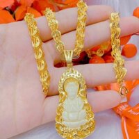 Dây chuyền mặt quan âm [FREE SHIP]