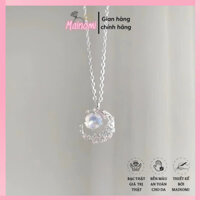 Dây chuyền mặt trăng đá MOON nhà MAINOMI xinh xắn lấp lánh